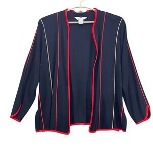 Ming Wang Cardigan Black 3X